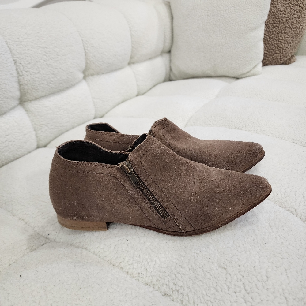 Free People In Sight Double Zip Ankle Booties
